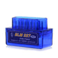 Mini ELM327 Bluetooth V2.1 OBD2 Car Diagnostic Scanner ELM 327 Bluetooth For Android/Symbian For OBDII Protocols 3 Colors
