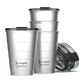 16 oz. Party Tumbler - 4 Pack - Backyard BBQ Set