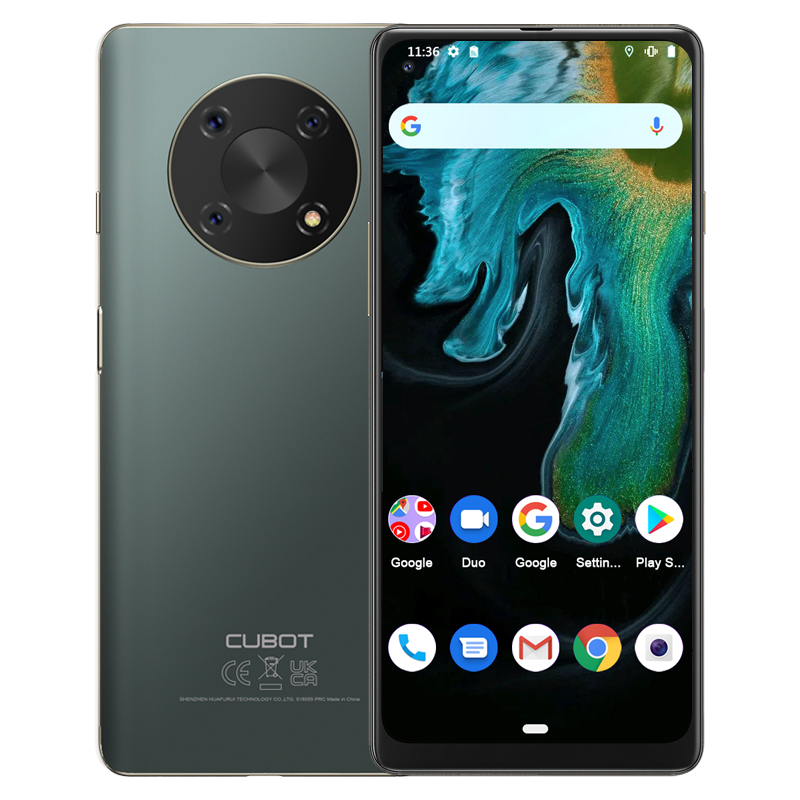 Cubot MAX 3 Smartphone 6.95&quot; Ultra Large Full Screen 5000mAh 64GB ROM Mobile Phone 48MP Triple Camera Celular NFC Android 11 OTG