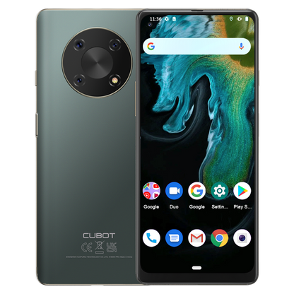 Cubot MAX 3 Smartphone 6.95&quot; Ultra Large Full Screen 5000mAh 64GB ROM Mobile Phone 48MP Triple Camera Celular NFC Android 11 OTG