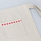 The Tatreez Apron - Cream