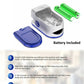 Pulse Fingertip Oximeter Blood Oxygen SpO2 Monitor Battery Included