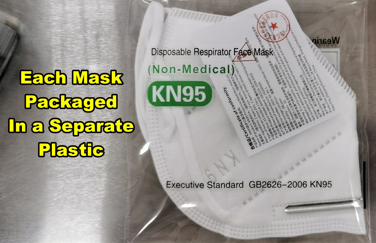 5 Layer KN-95 Protective Face Masks 40 PCS