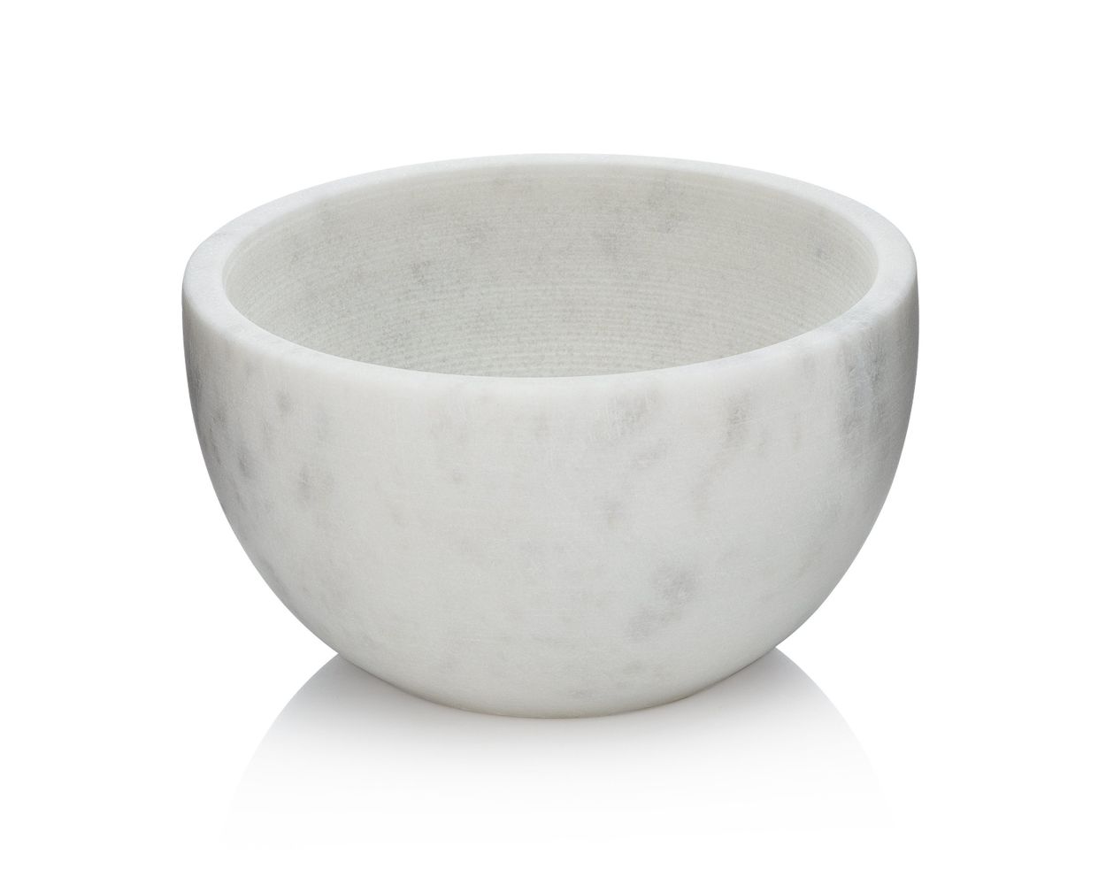 Marble Shaving Bowl (Black & White)
