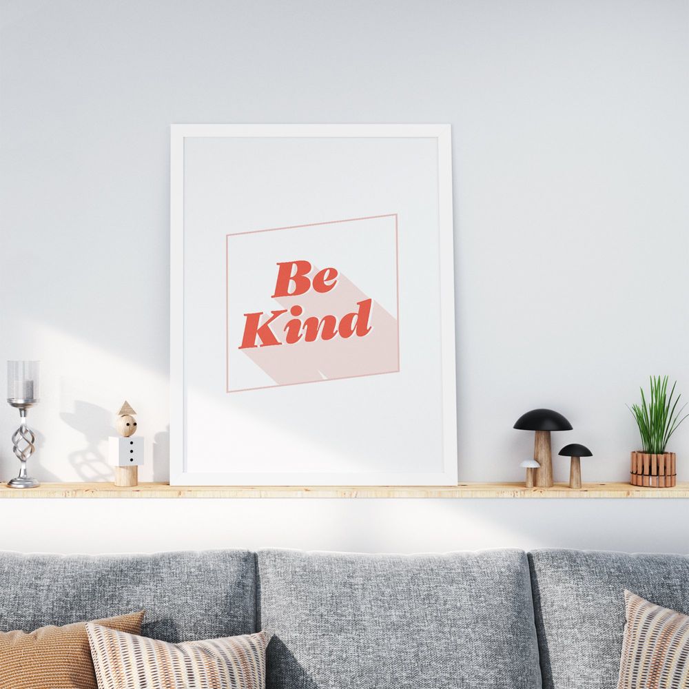 Be Kind Quote 8x10 Art Print