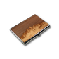 Handmade Wooden Business Card Holder (Sawtooth Mountains)