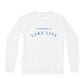 Women's Lake Life Crew Sweatshirt, White