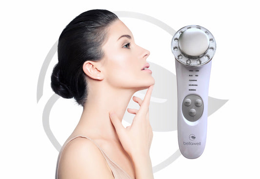 Beautiful BELLAWELL "Lily" Galvanic Face Massager Beauty Device