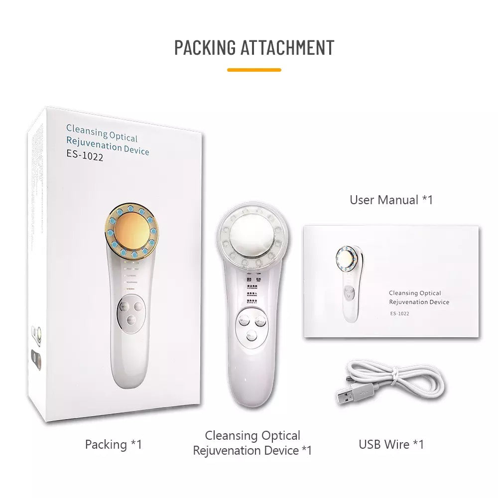 Beautiful BELLAWELL "Lily" Galvanic Face Massager Beauty Device