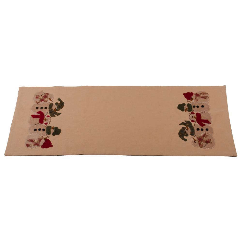 Family of 5 Table Runner Nutmeg