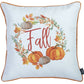 Fall Season Thanksgiving  Pumpkin Square 18" Throw Pillow Cover (Set of 4)