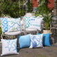 Marine Sea Shine Square 18" Throw Pillow Cover (Set of 4)