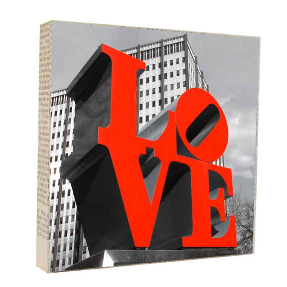 Love Park 5x5 Art Block