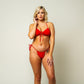 Açaí Bikini Top - Cherry Red
