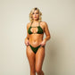 Carnaúba Bikini Top - Olive Green
