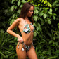 Carnauba Bikini Bottom - Banana Leaf Print