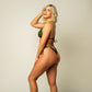 Carnauba Bikini Bottom - Olive Green