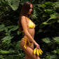 Carnauba Bikini Bottom - Yellow