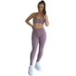 Prema Seamless High Rise Yoga Leggings - Plum
