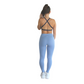 Prema Seamless High Rise Yoga leggings - Powder Blue