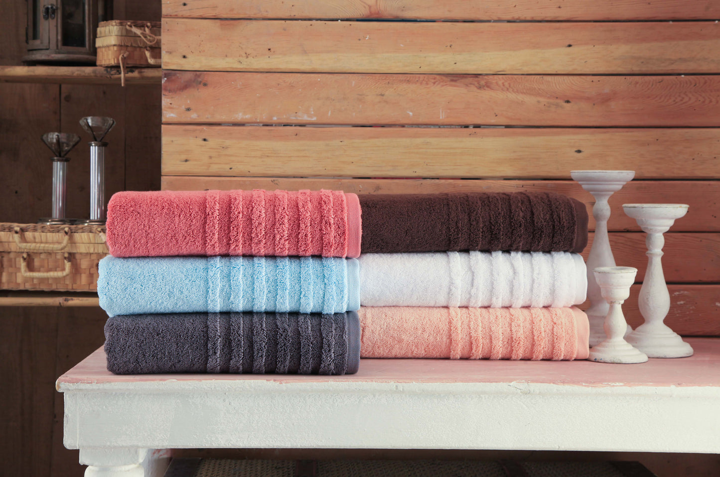 Opulent Collection 6 Pcs Towel Set