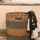 Savar Hamper Basket with Handle - Black