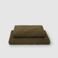 Marcel Linen Sheet Set - Moss