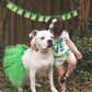 Green Christmas Dog Tutu Skirt | XS-XXXL