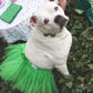 Green Christmas Dog Tutu Skirt | XS-XXXL